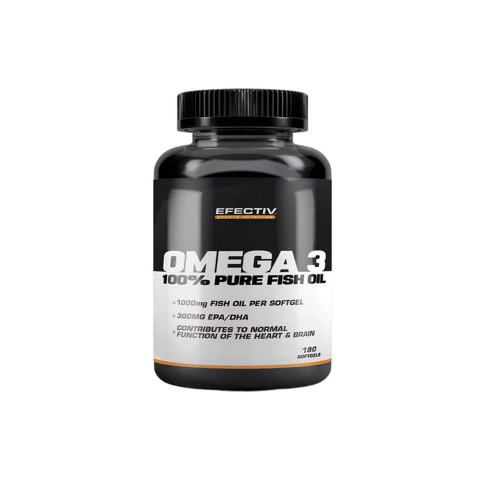 Efectiv Sports Omega 3 Sports x 180 Caps - BBE August 2025