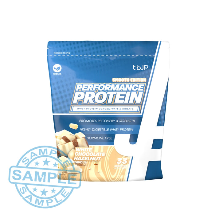 Sample: Trained By Jp Performance Protein White Chocolate Hazelnut Smooth Samples
