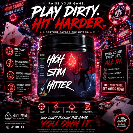 Project M x High Stim Ace - High Stim Hitter Extreme Pre-Workout (US Import)