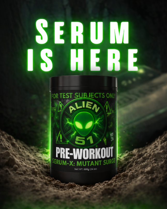 Alien 51 Labs SERUM-X Pre-Workout (US Import)