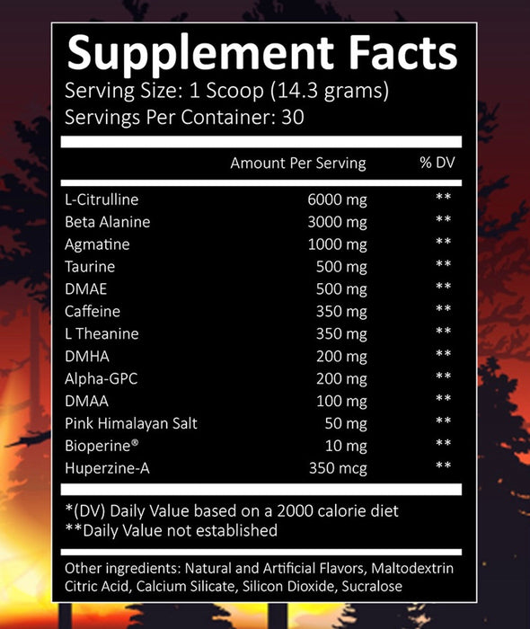 So Cal Supplements Wild Fire Pre-Workout (Us Import) Pre Workouts