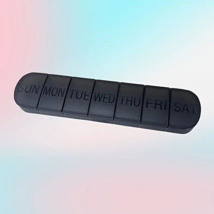 Large Weekly Pill Box Organiser (BLK)