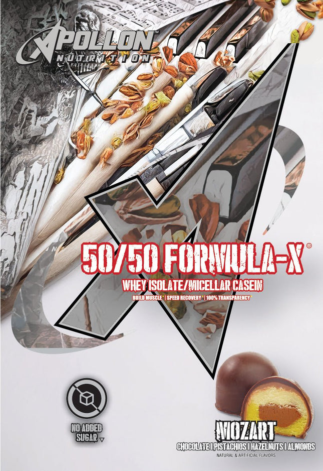 Apollon Nutrition 50/50 Protein Blend Formula X Single Serving