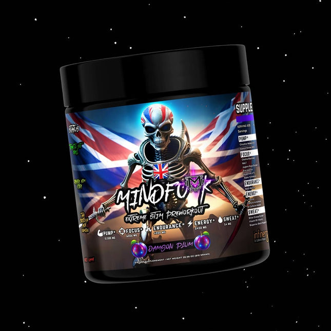 Project M x Gym Power UK MindFu*k v2 Collaboration Pre-Workout (US Import)