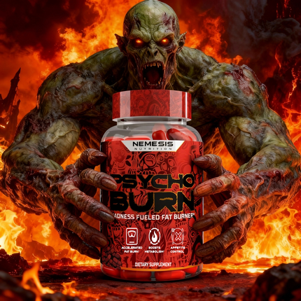 Nemesis Nutrition Psycho BURN Fat Burner (US Import)