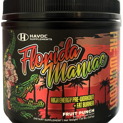 Havoc Supplements Florida Maniac Pre-Workout (US Import)