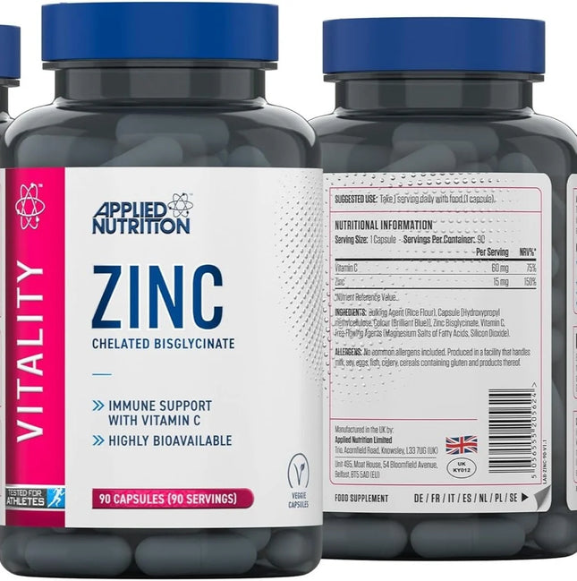 Applied Nutrition Zinc Capsules
