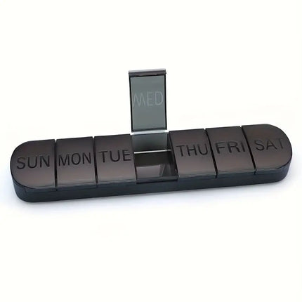 Large Weekly Pill Box Organiser (BLK)