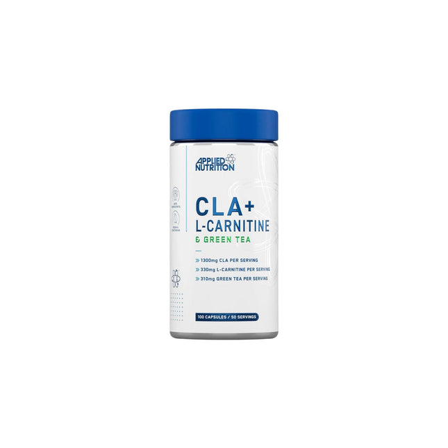 Applied Nutrition CLA + L-Carnitine & Green Tea 100 Capsules