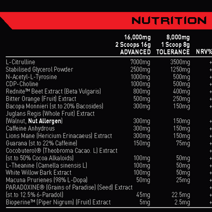 Alpha Neon Darkside Onslaught Pre-Workout