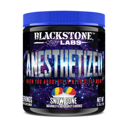 Blackstone Labs Anesthetized – Extreme Sleep Aid & Night Recovery Formula