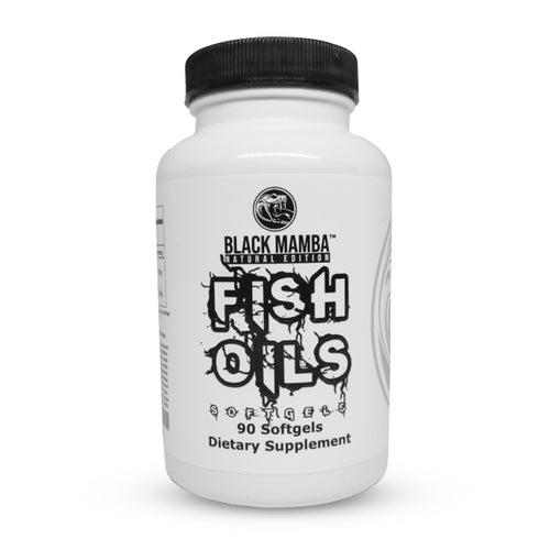 Black Mamba Fish Oils 90 Softgels - BBE April 2025