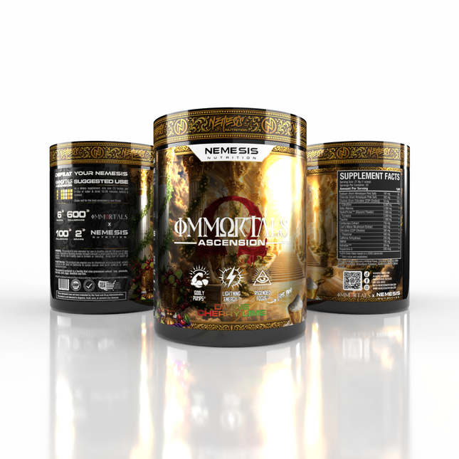 IMMORTALS × NEMESIS ASCENSION Performance + Focus Pre Workout