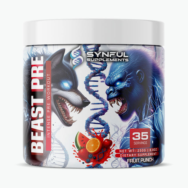 Synful Supplements Beast Pre – Intense Energy & Focus