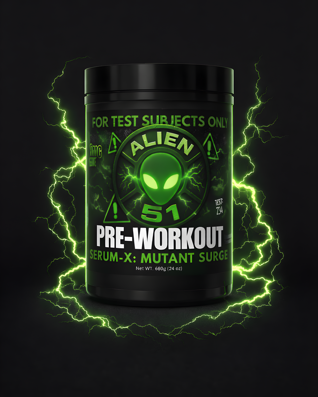 Alien 51 Labs SERUM-X Pre-Workout (US Import)