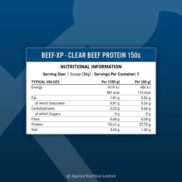 Applied Nutrition Beef-XP Clear Beef Proetin 150g