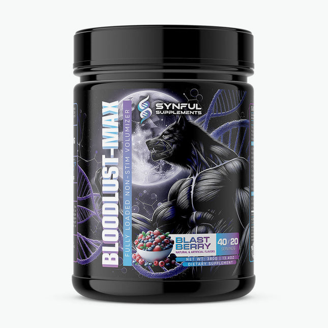 Synful Supplements Bloodlust Max – Extreme Pumps & Vascularity
