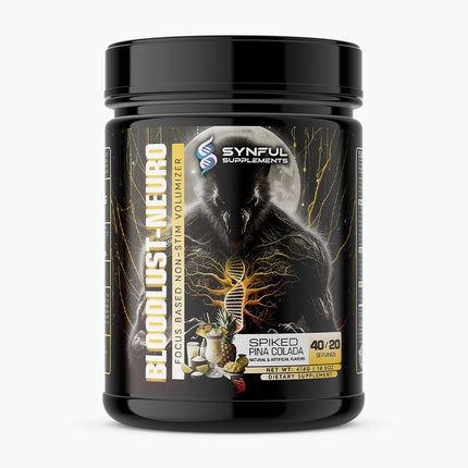 Synful Supplements Bloodlust Neuro – Focus & Pump Amplifier (US Import)