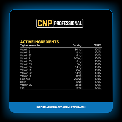 CNP Professional Multivitamins 30 Servings