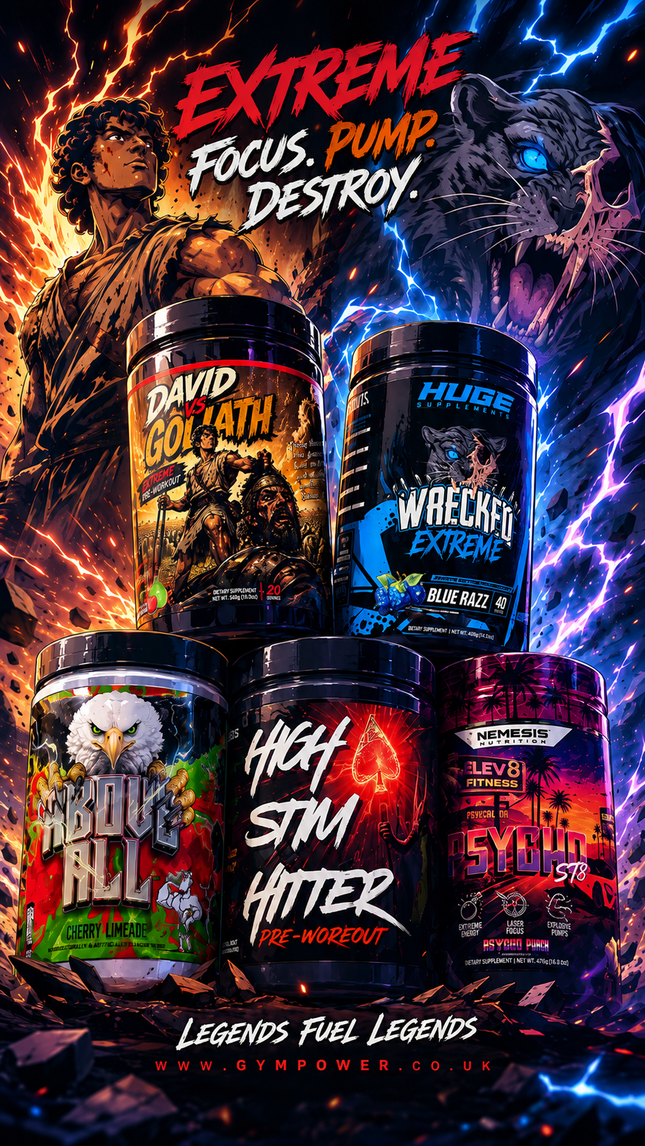 Hard Hitters v3 Pre-Workout Sample Pack