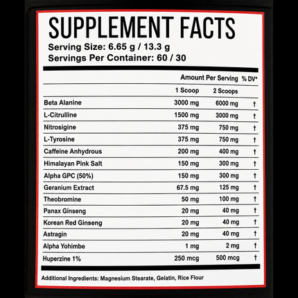 Renegade Labs MACHINE Pre-Workout (US Import)