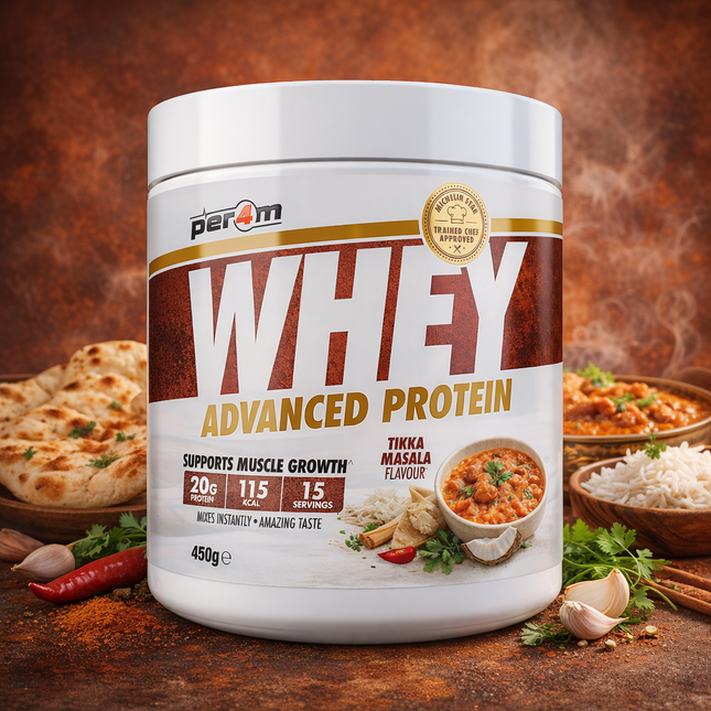 Per4m Whey Protein Powder Curry Editions 450g