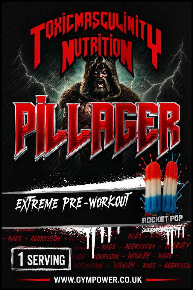 SAMPLE-DM: Toxic Masculinity Nutrition Pillager Pre-Workout (Single Serving)