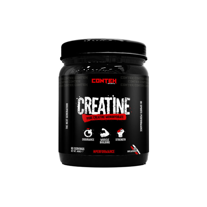 Conteh Sports Creatine Monohydrate 80 Servings - BBE December 2025