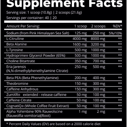 Dark Labs Crack Reloaded Pre-Workout