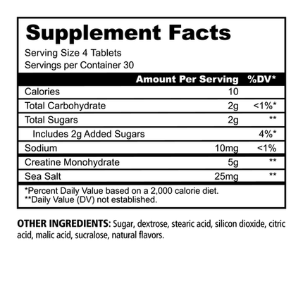 Panda Supplements Creatine Bites (US Import)