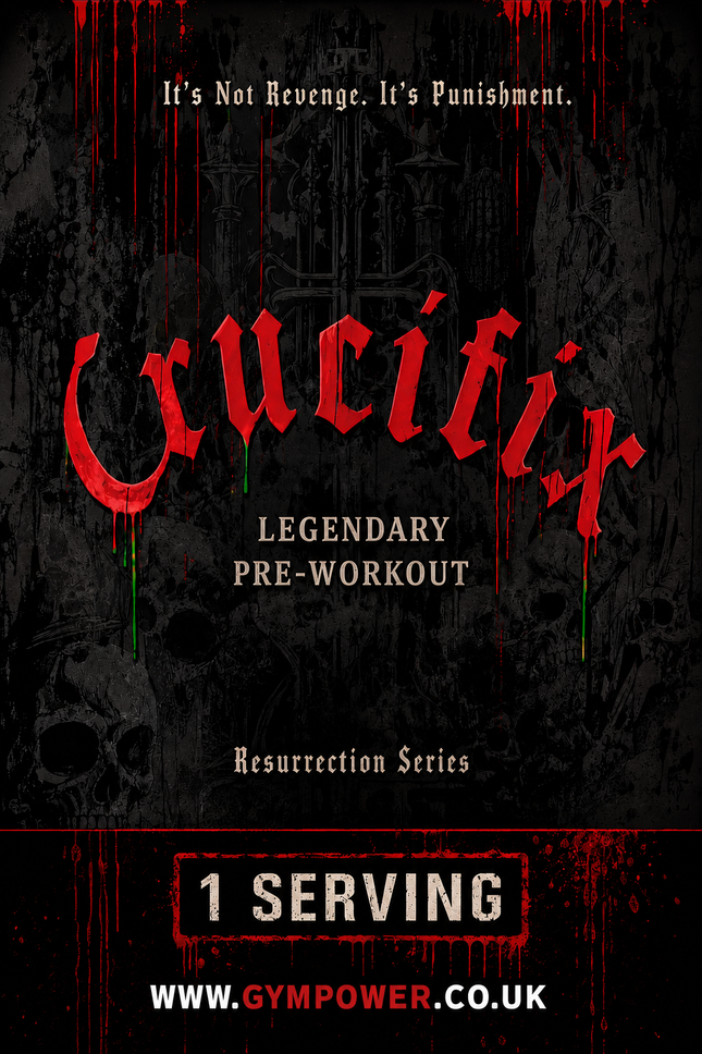 SAMPLE-US: NutriFitt CRUCIFIX Legendary Pre-Workout (Single Serving)