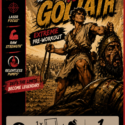 SAMPLE-DM: David vs Goliath Extreme Pre-Workout (Single Serving)