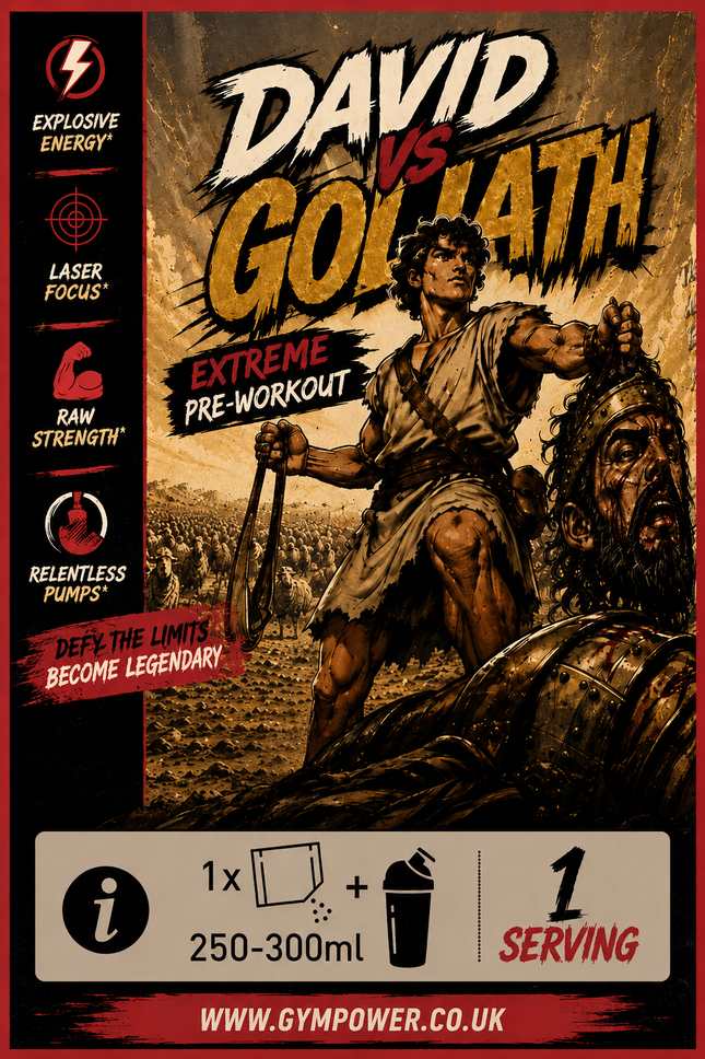 SAMPLE-DM: David vs Goliath Extreme Pre-Workout (Single Serving)