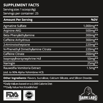 Dark Labs Flame v3 Pre-Workout