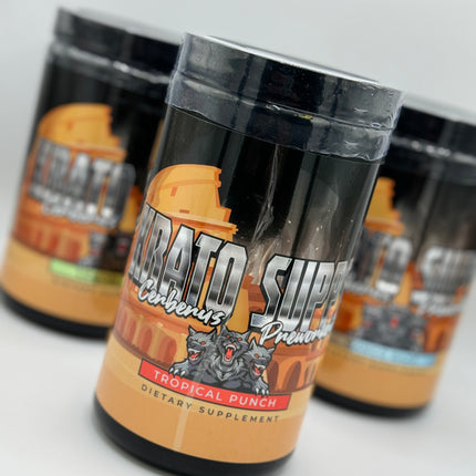Krato Supps CERBERUS PRE: Elite Stim Junky Pre-Workout (US Import)