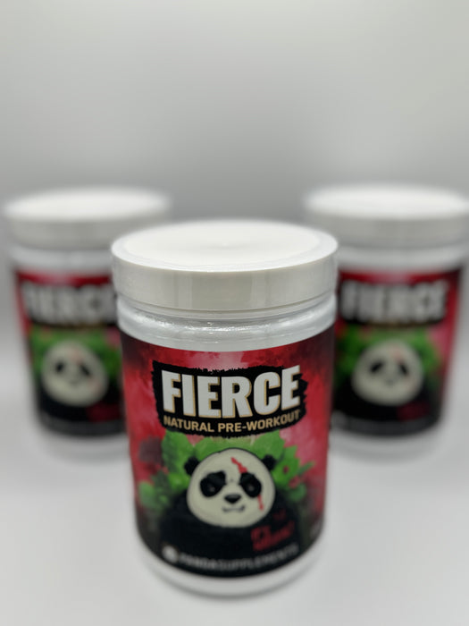 Panda Supps Natural Fierce Pre-Workout (US Import) - BBE May 2025