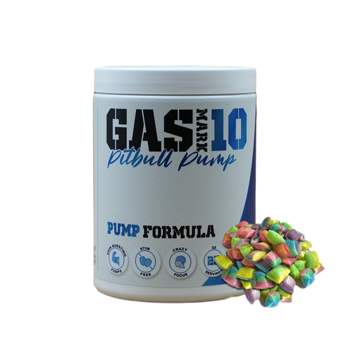 Gas Mark 10 Pitbull Pump Stim Free Pre-Workout