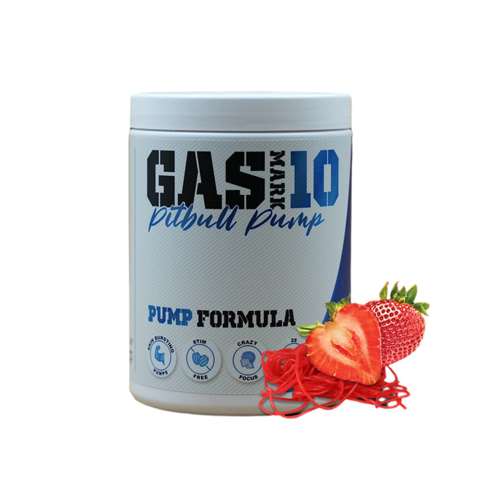 Gas Mark 10 Pitbull Pump Stim Free Pre-Workout