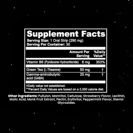 Project M Cognitive Relax Strips (US Import)