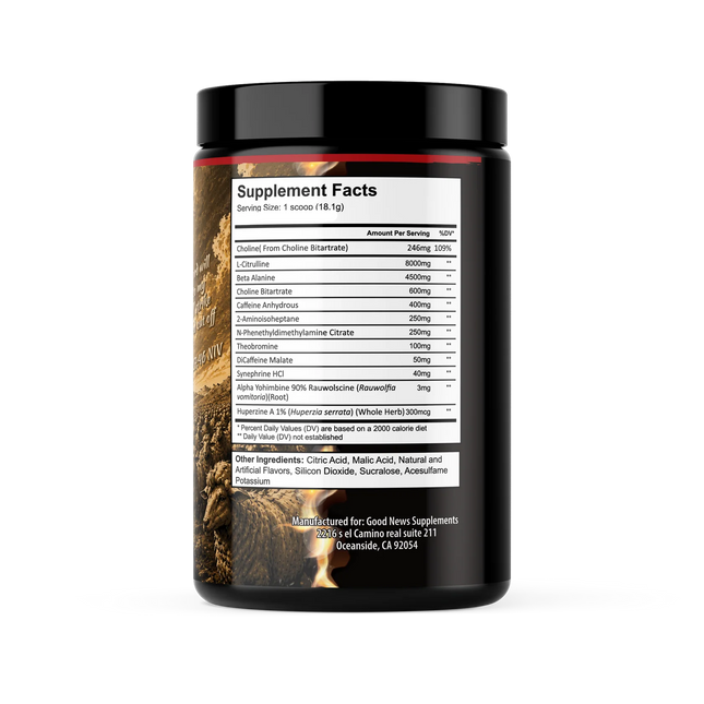 SAMPLE-DM: David vs Goliath Extreme Pre-Workout (Single Serving)