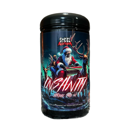 Steel Asylum Insanity v2 Pre-Workout (US Import)