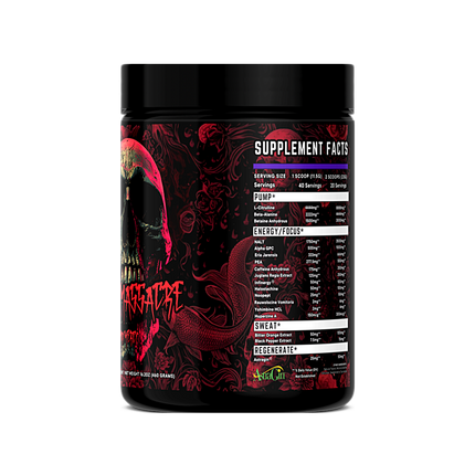 Project M x Preworkout Shop Vietnam STIM MASSACRE