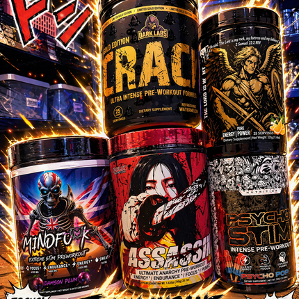 Hard Hitters v1 Pre-Workout Sample Pack