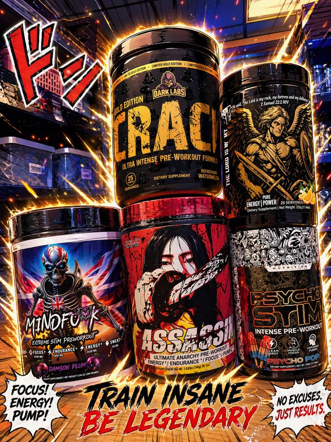 Hard Hitters v1 Pre-Workout Sample Pack