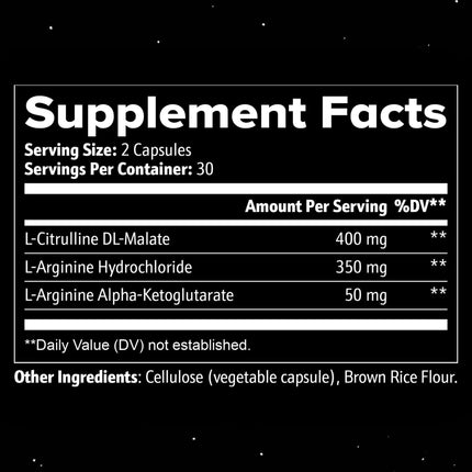 Project M Nitric Oxide 60 Caps (US Import)