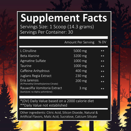 So Cal Supplements WILD FIRE v2 Pre-Workout (US Import)