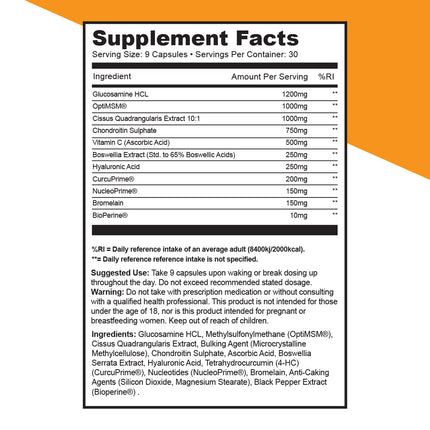 1 Source Supps JOINT1 - Advanced Joint Support