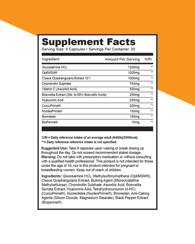 1 Source Supps JOINT1 - Advanced Joint Support