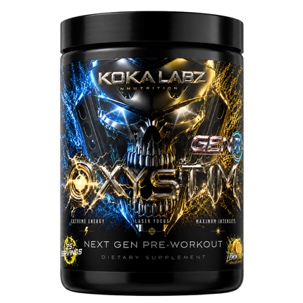 Koka Labz OXYSTIM GEN II – High-Stim Pre-Workout