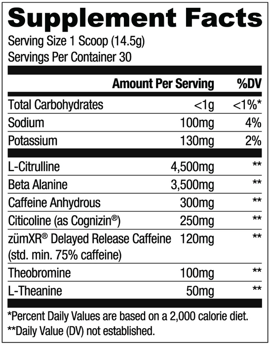 RYSE Supps Loaded Pre-Workout